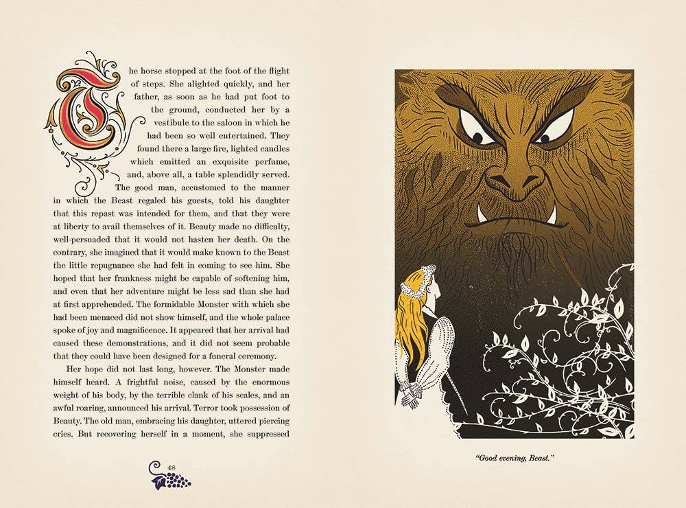 HarperCollins - Beauty and the Beast MinaLima Edition by Villenueve