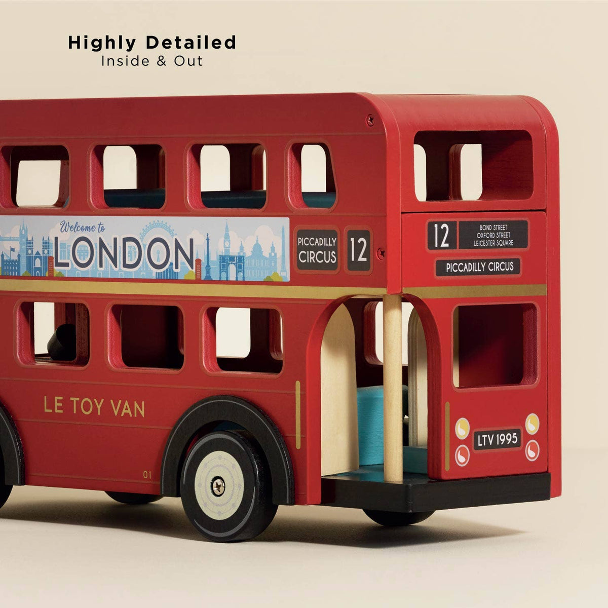Le Toy Van, Inc. - Wooden London Bus