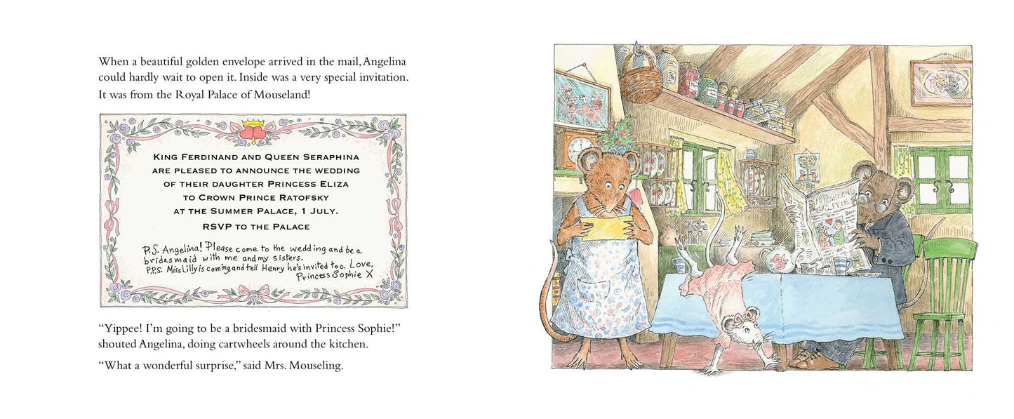 Simon & Schuster - Angelina and the Royal Wedding by Katharine Holabird