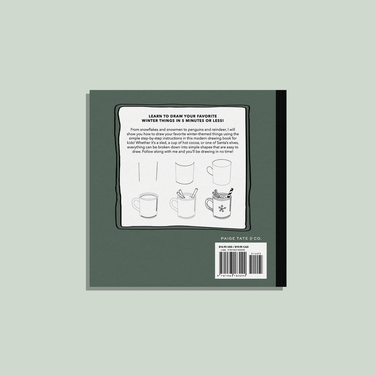 Paige Tate & Co. - Winter Things: How to Draw Books for Kids (Winter Activity)