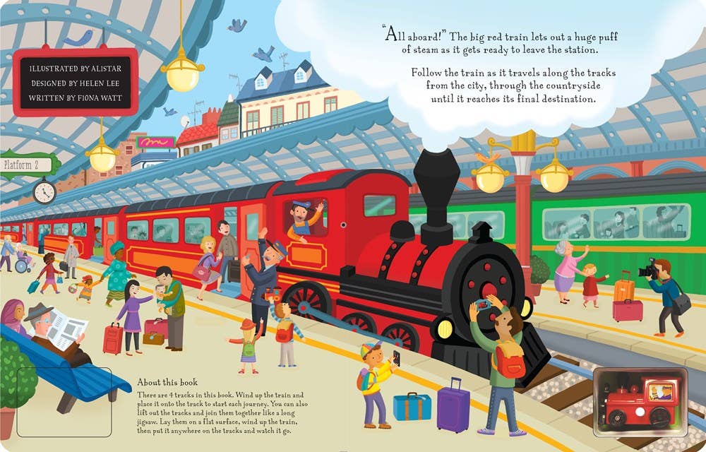 HarperCollins - Wind-Up Train : Usborne