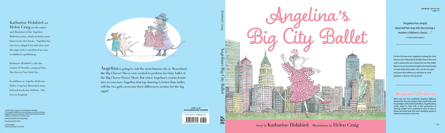 Simon & Schuster - Angelina's Big City Ballet by Katharine Holabird