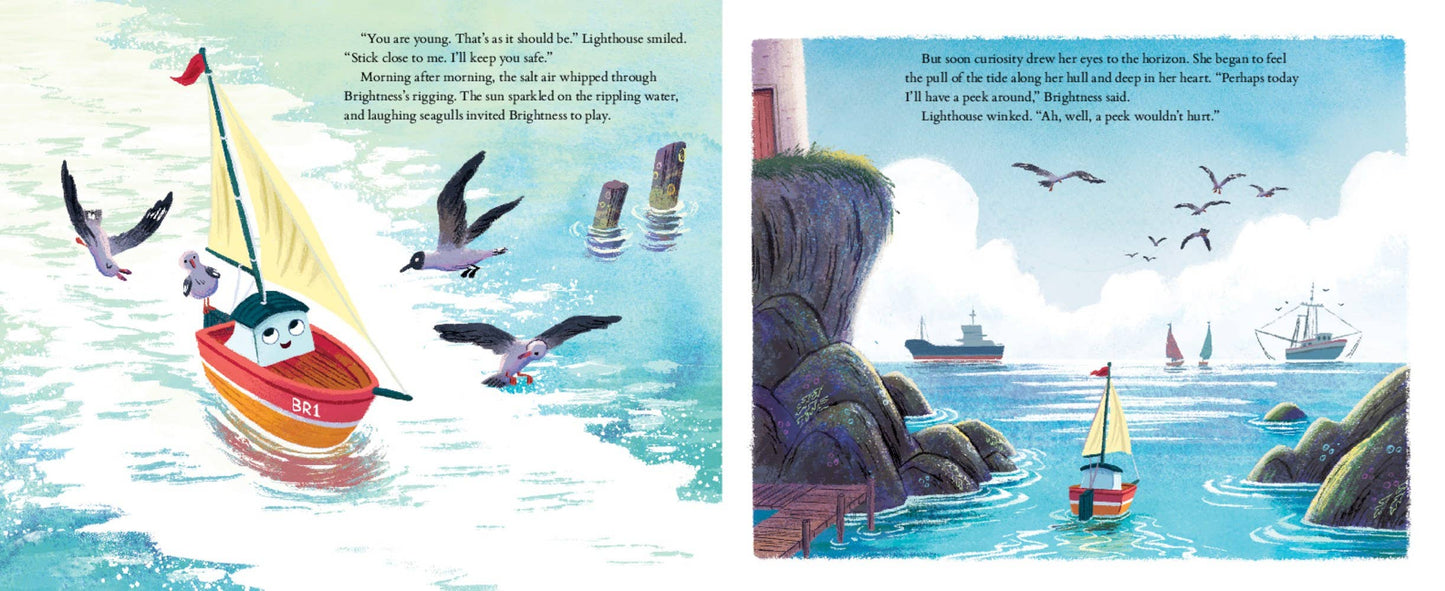 HarperCollins - Lighthouse and the Little Boat : Katie Frawley