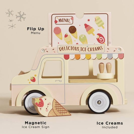 Le Toy Van, Inc. - Wooden Ice Cream Van