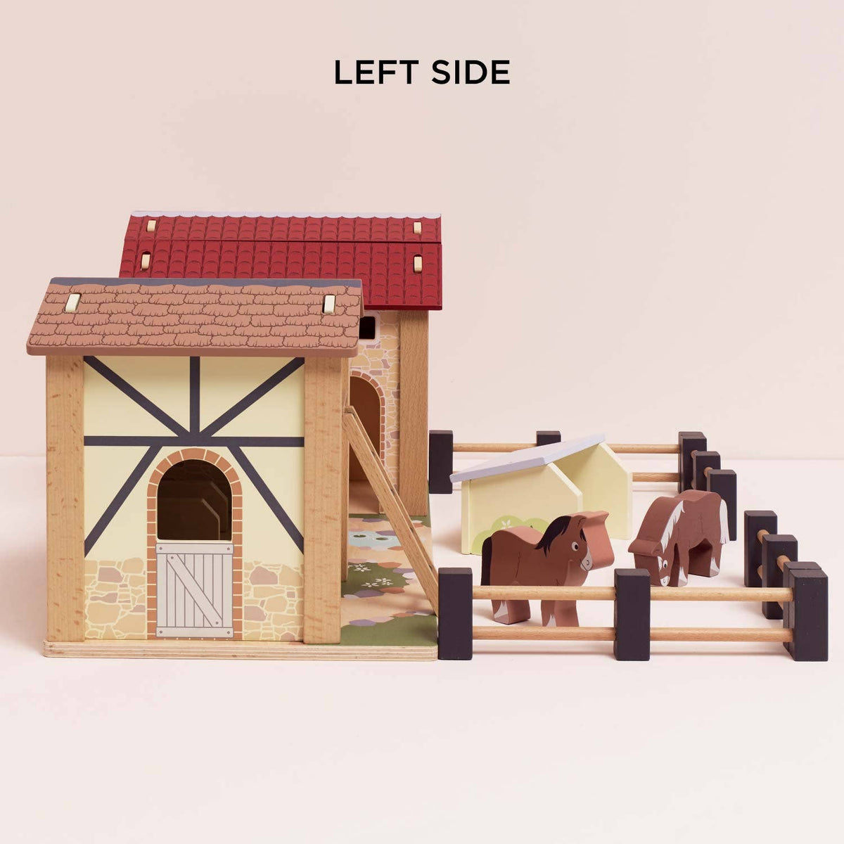 Le Toy Van, Inc. - Wooden Farmyard Stables