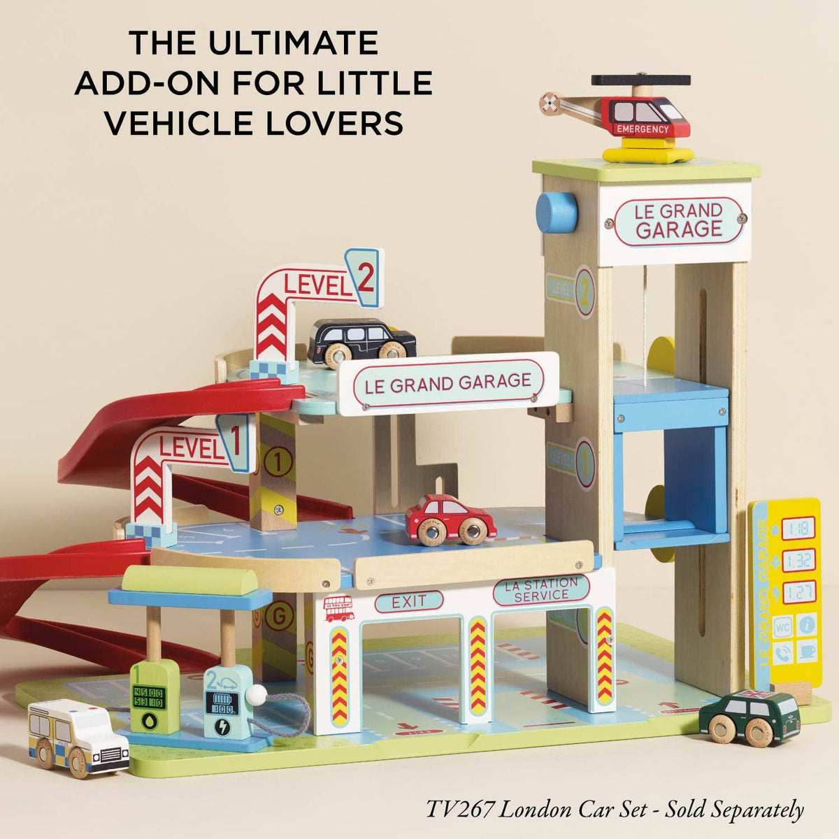 Le Toy Van, Inc. - Le Grand Wooden Garage