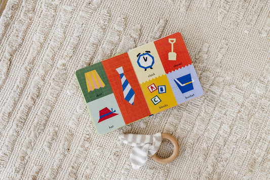 First Words with Cute Quilted Friends