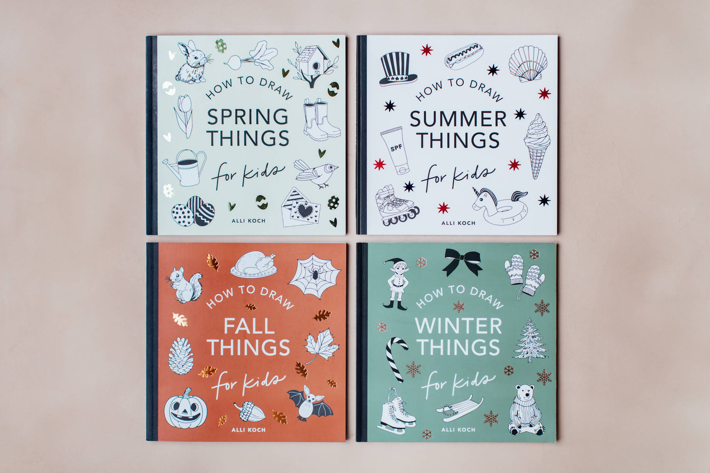 Paige Tate & Co. - Fall Things: How to Draw Books for Kids with Pumpkins, Scarecrows, Turkeys and More