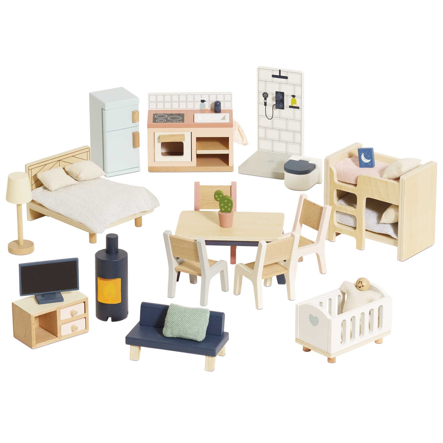 Le Toy Van, Inc. - Complete Dolls House Furniture Set