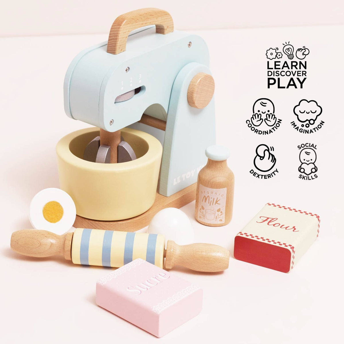 Le Toy Van, Inc. - Bakers Mixer Set & Accessories