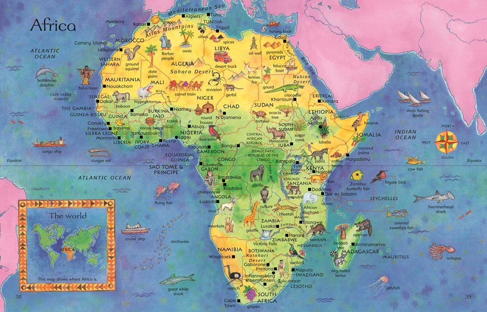 HarperCollins - Children's Picture Atlas: Usborne