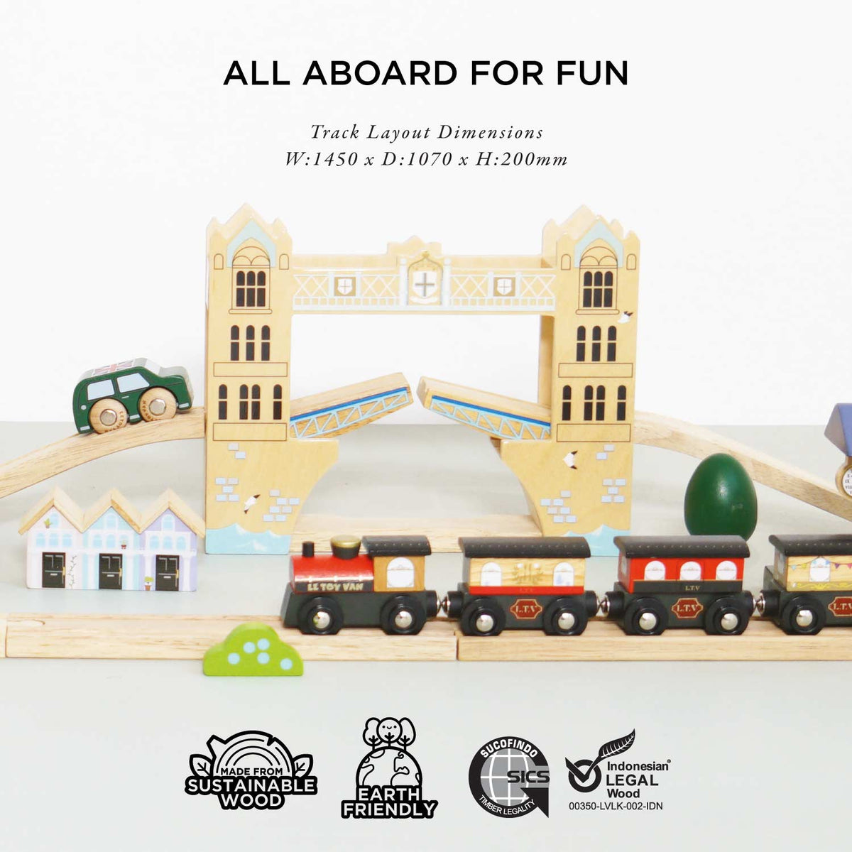 Le Toy Van, Inc. - London Train Set