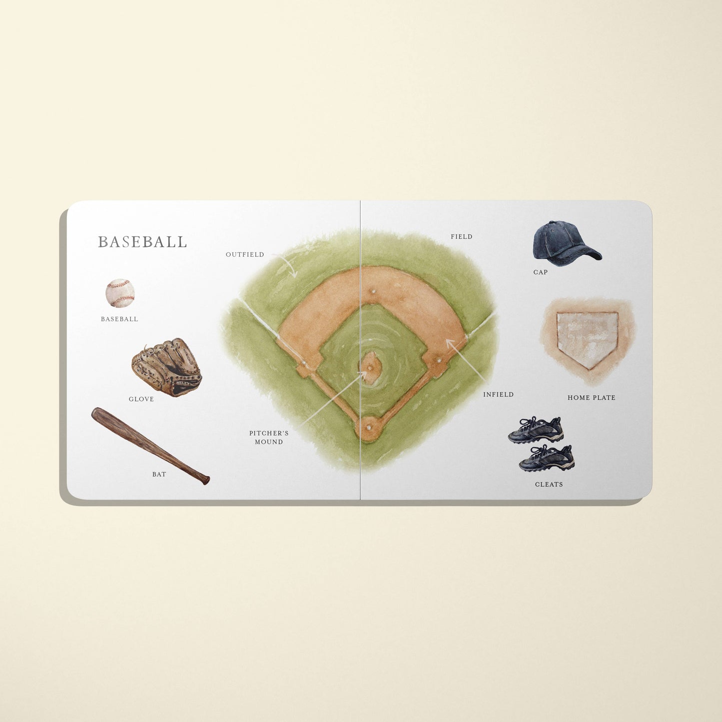 Our Big Book of Sports (Board Book)