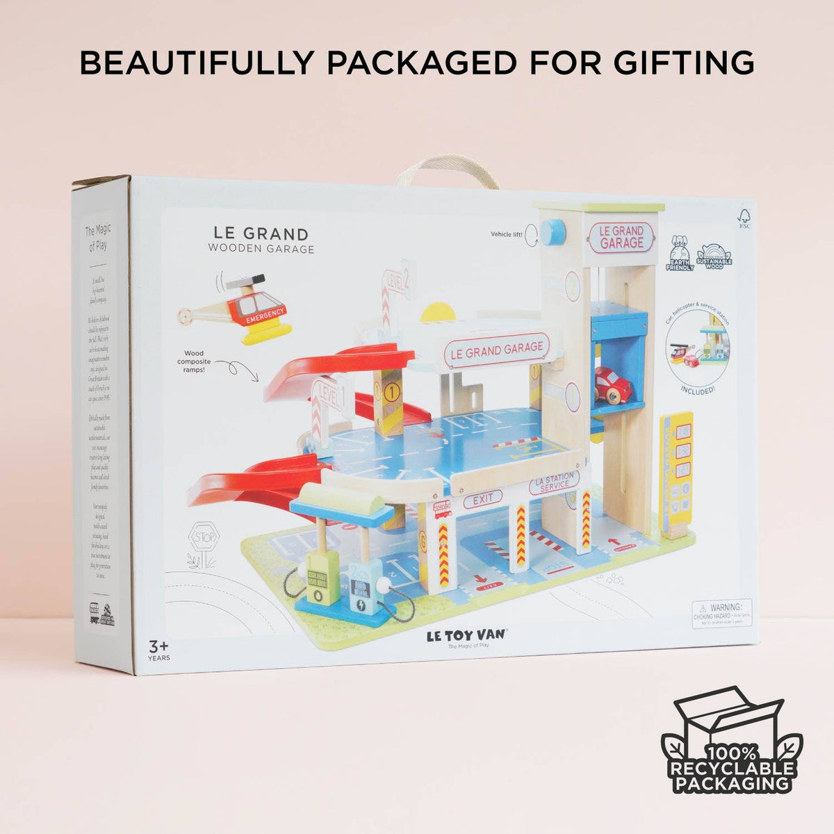 Le Toy Van, Inc. - Le Grand Wooden Garage