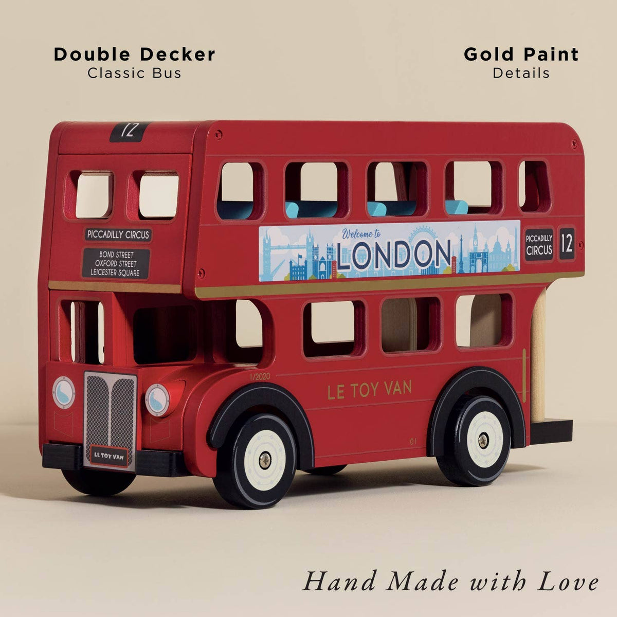 Le Toy Van, Inc. - Wooden London Bus
