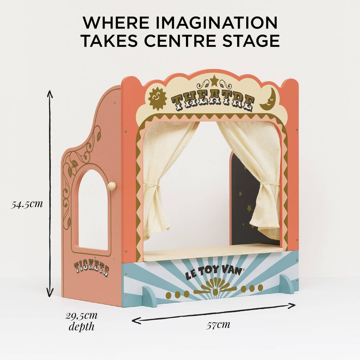 Le Toy Van, Inc. - Tabletop Puppet Wooden Theatre