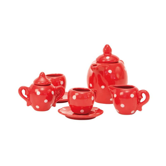 Speedy Monkey - Suitcase - Tea Party Ceramic Set - Moulin Roty